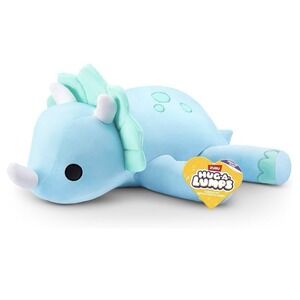 Hug-A-Lumps by ZURU Blue Dino Delilah Weighted Plush